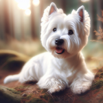 An image illustrating Cómo evitar las manchas amarillas en el pelo de un Westie
