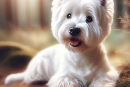 An image illustrating Cómo evitar las manchas amarillas en el pelo de un Westie