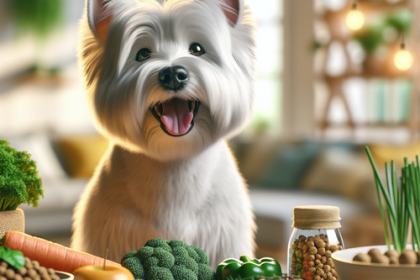 An image illustrating Guía de alimentación natural para Westies