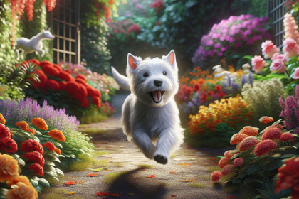 An image illustrating Alergias comunes en los Westies y cómo tratarlas