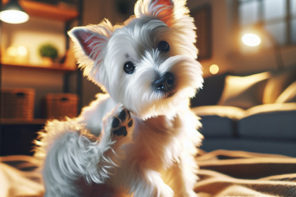 An image illustrating Qué significa si tu Westie se rasca mucho