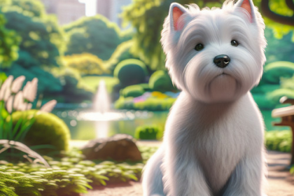 An image illustrating Cómo evitar que tu Westie ladre demasiado