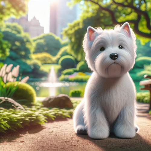 An image illustrating Cómo evitar que tu Westie ladre demasiado