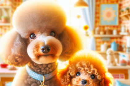 An image illustrating Poodle Miniatura vs Poodle Toy cuál es mejor para tu estilo de vida