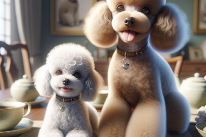 An image illustrating Poodle Miniatura vs Poodle Toy cuál es mejor para tu estilo de vida