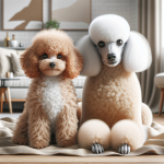 An image illustrating Poodle Miniatura vs Poodle Toy cuál es mejor para tu estilo de vida