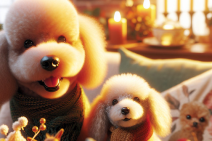 An image illustrating Poodle Miniatura vs Poodle Toy Cuál es mejor para tu estilo de vida