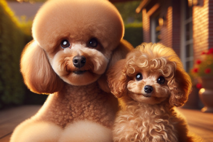 An image illustrating Poodle Miniatura vs Poodle Toy cuál es mejor para tu estilo de vida