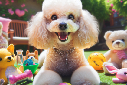 An image illustrating Cuánto cuesta mantener un Poodle en Chile