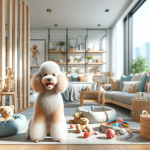 An image illustrating Qué necesita un Poodle para vivir feliz en un departamento