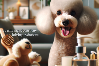 An image illustrating Los errores más comunes al cuidar un Poodle en casa