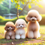 An image illustrating Diferencias entre Poodle Toy, Miniatura y Mediano
