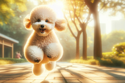 An image illustrating Cuánto ejercicio necesita un Poodle al día