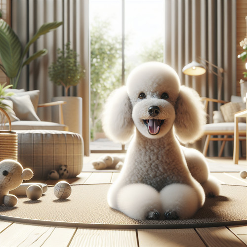 An image illustrating Cómo evitar que tu Poodle ladre en exceso