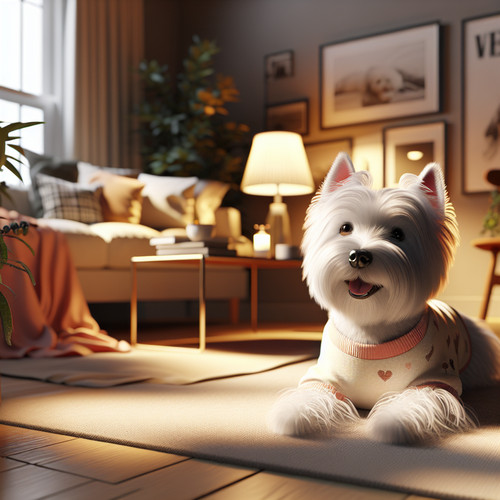 An image illustrating Qué hacer si tu Westie sufre ansiedad por separación