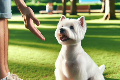 An image illustrating Trucos de entrenamiento que funcionan con los Westies