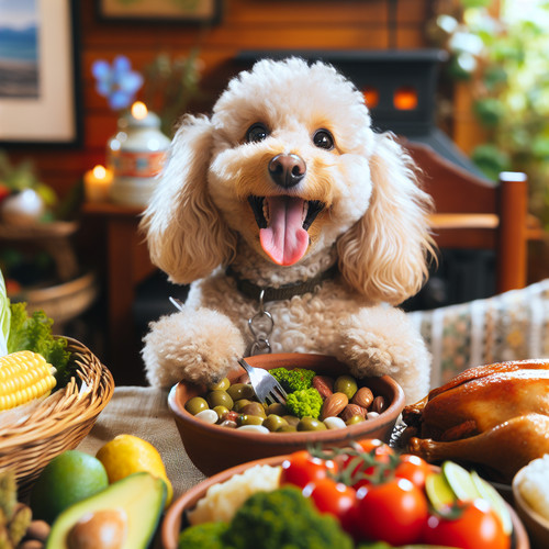 An image illustrating Alimentos chilenos seguros para tu Poodle