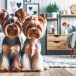 An image illustrating Yorkshire Terrier mini o estándar - diferencias y cuidados