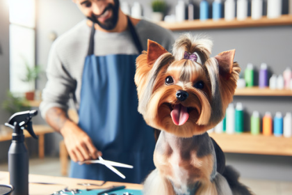 An image illustrating Mejores peluquerías caninas en Santiago para Yorkshire Terrier