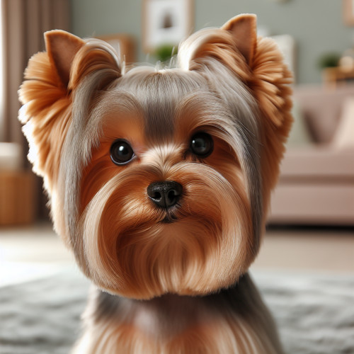 An image illustrating Cómo evitar los nudos en el pelo de un Yorkshire Terrier