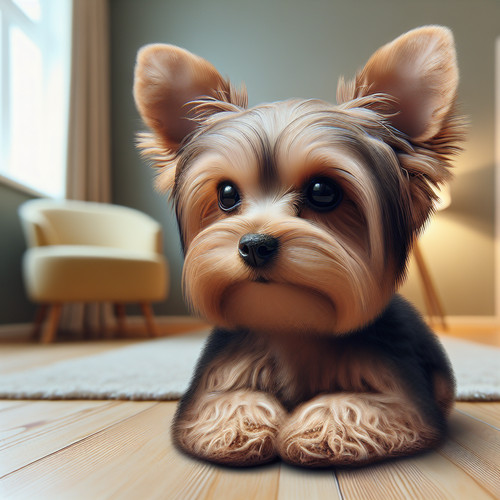 An image illustrating Cómo limpiar los oídos de un Yorkshire Terrier