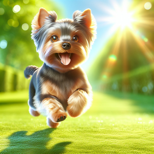 An image illustrating Cuánto ejercicio necesita un Yorkshire Terrier cada día