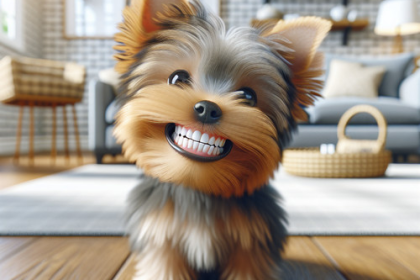 An image illustrating Cómo cuidar los dientes de tu Yorkshire Terrier