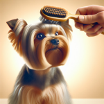 An image illustrating Qué cepillo usar para desenredar el pelo de tu Yorkshire Terrier