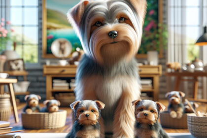 An image illustrating Guía completa de reproducción del Yorkshire Terrier