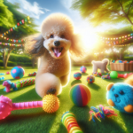 An image illustrating Juguetes recomendados para Poodles activos