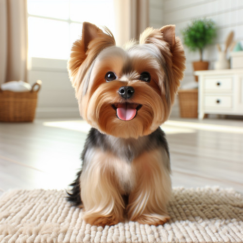 An image illustrating Cómo evitar el mal aliento en tu Yorkshire Terrier