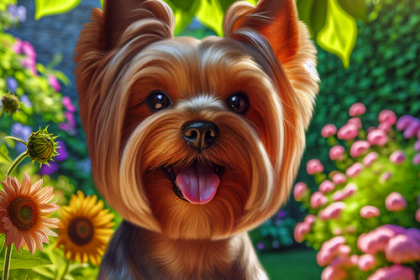 An image illustrating Yorkshire Terrier y calor - cómo mantenerlo fresco en verano