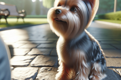 An image illustrating Cómo educar a tu Yorkshire Terrier para que no muerda