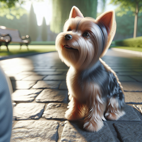 An image illustrating Cómo educar a tu Yorkshire Terrier para que no muerda