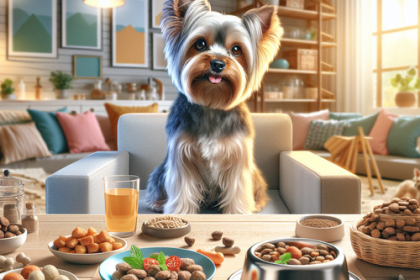 An image illustrating Alimentos recomendados para Yorkshire Terrier con estómago sensible