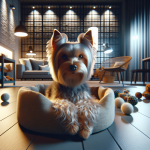 An image illustrating Cómo enseñar a tu Yorkshire Terrier a quedarse solo en casa