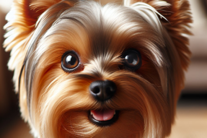 An image illustrating Cómo cuidar los ojos de un Yorkshire Terrier
