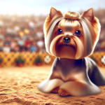 An image illustrating Cómo preparar a tu Yorkshire Terrier para una competencia
