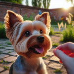 An image illustrating Yorkshire Terrier y entrenamiento con refuerzo positivo para una convivencia armoniosa