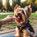 An image illustrating Yorkshire Terrier y entrenamiento con refuerzo positivo