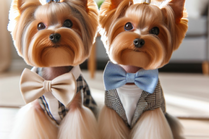 An image illustrating Qué tamaño alcanza un Yorkshire Terrier adulto