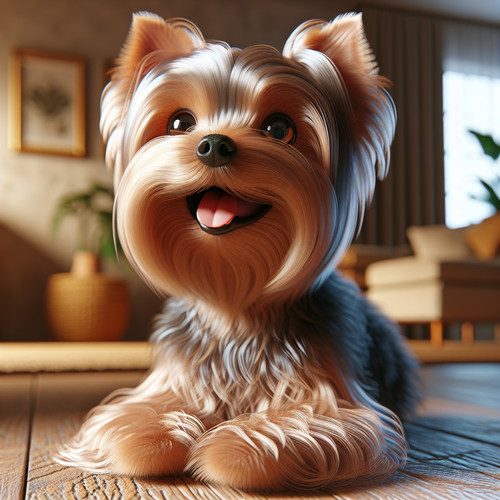 An image illustrating Cómo saber si tu Yorkshire Terrier está feliz