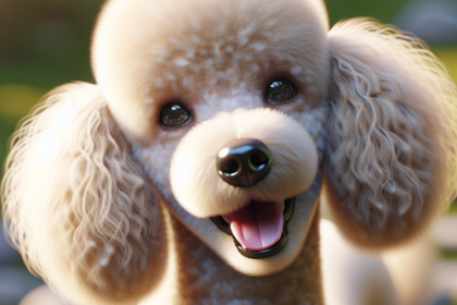 An image illustrating Qué tipo de champú usar para un Poodle con piel sensible