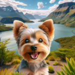 An image illustrating El Yorkshire Terrier y los viajes al sur de Chile - cuidados especiales