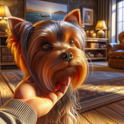 An image illustrating Qué hacer si tu Yorkshire Terrier sufre de tos de las perreras