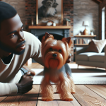 An image illustrating Cómo controlar el ladrido excesivo del Yorkshire Terrier