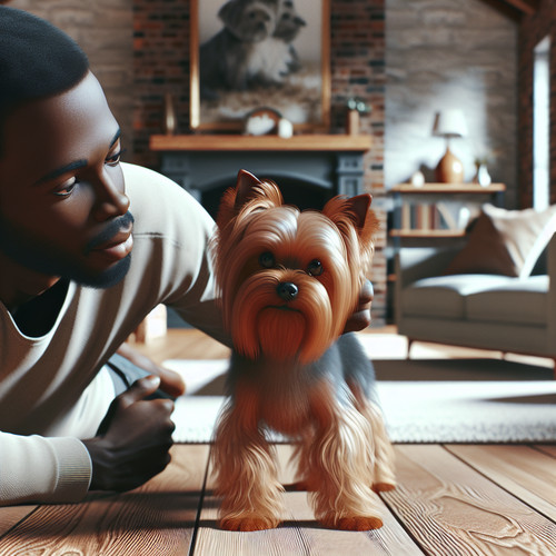 An image illustrating Cómo controlar el ladrido excesivo del Yorkshire Terrier