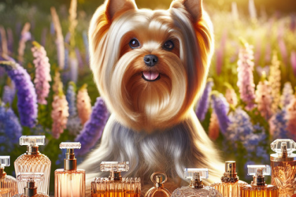 An image illustrating Qué perfume o colonia usar para Yorkshire Terrier sin dañarlo