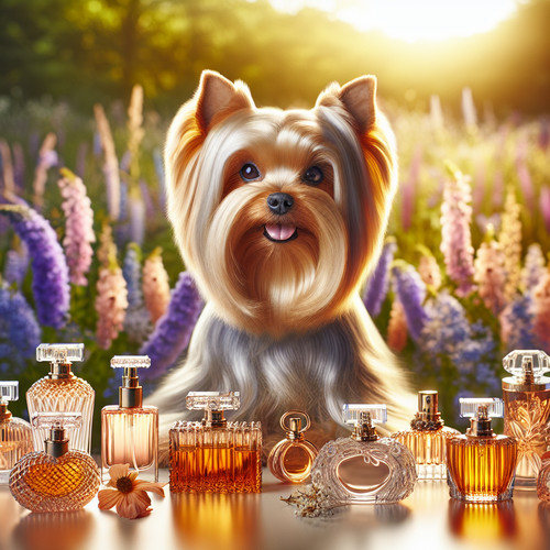 An image illustrating Qué perfume o colonia usar para Yorkshire Terrier sin dañarlo