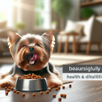 An image illustrating Yorkshire Terrier y calorías cuánta comida darle según su peso